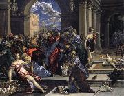 El Greco Purification of the Temple France oil painting artist